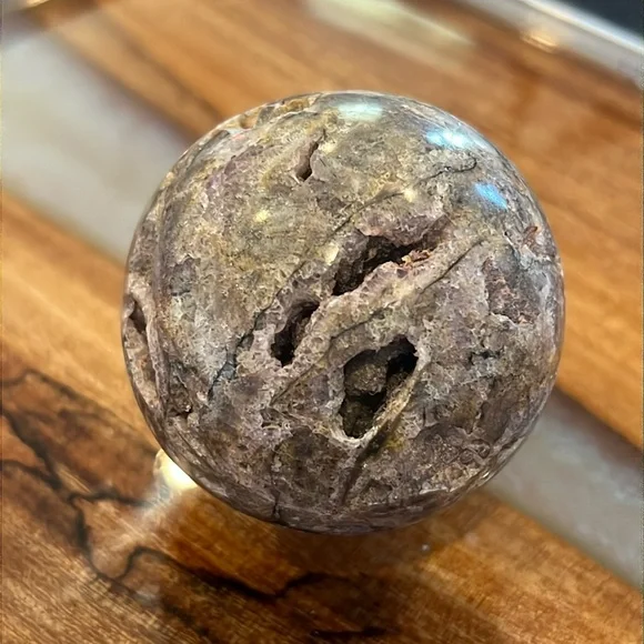 Sphalerite Gemstone Crystal Sphere NWOT